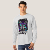Wild Spirit – Urban Wolf T-shirt (Voorkant volledig)