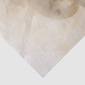 Wild Spirit Zwart Paard Portret Tissuepapier (Detail)