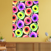 Wild Spots Canvas Afdruk (Insitu (Woonkamer))