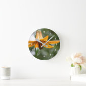 Wild Spotted Canadian Lily Flower Natuur Ronde Klok (Huis)