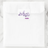 Wild Square Graffiti Sticker (Tas)