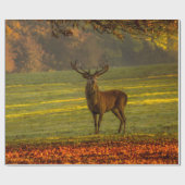 Wild stag cadeaupapier (Vlak)