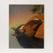 Wild Stallion, Golden Light and Rainbow Legpuzzel (Verticaal)