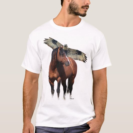 Wild Stallion "HONOR" Overshirts T-shirt (Voorkant)