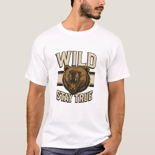 " Wild Stay True" T-shirt (Voorkant)