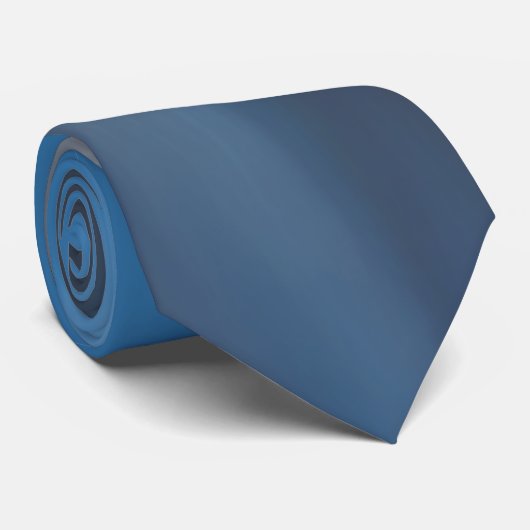 Wild Stormy Evening Blended Abstracte Waterverf Stropdas (Opgerold)