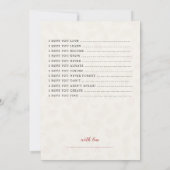 WILD STRAW BERRY SWEET BABY SHOWER KAART (Achterkant)