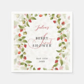 WILD STRAW BERRY SWEET BABY SHOWER SERVET (Voorkant)