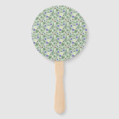 Wild Strawberry & Fern | Sage Green Retirement Handwaaier (Achterkant)