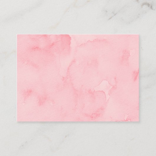 Wild Strawberry Verjaardag Raad hoeveel spel Informatiekaartje (Achterkant)