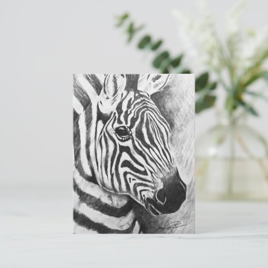 Wild Stripes Briefkaart (Staand voorkant)