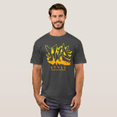 Wild Style Graffiti vrienden T-shirt (Voorkant volledig)