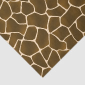 Wild Style Safari Giraffe Spots Animal Skin Print Tissuepapier (Detail)