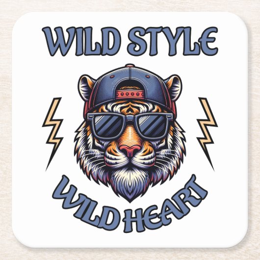 Wild Style, Wild Heart 1 Kartonnen Onderzetters (Voorkant)