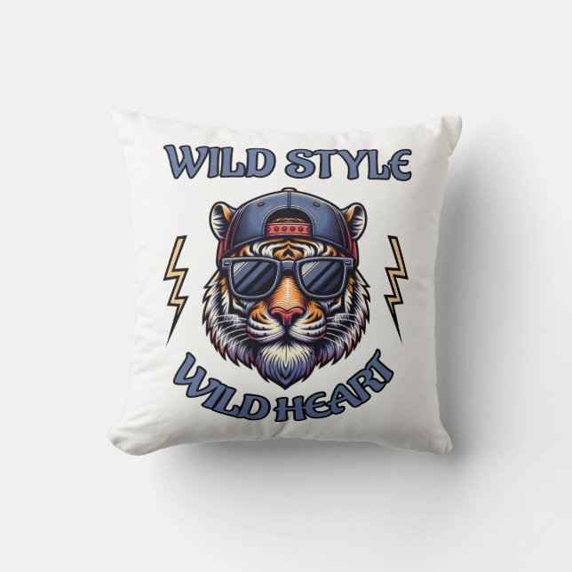 Wild Style, Wild Heart 1 Kussen (Voorkant)