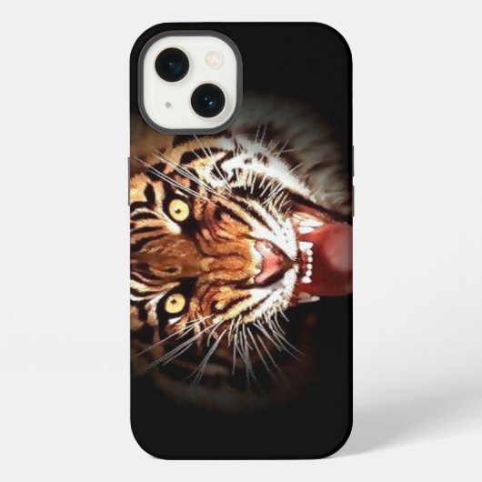 Wild Sumatran Tiger iPhone Hoesje (Achterkant)