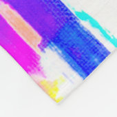 Wild Summer Abstracte Blanket Fleece Deken (Hoek)