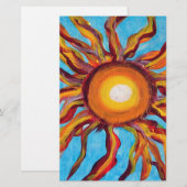 Wild Sun Briefpapier (Voorkant / Achterkant)