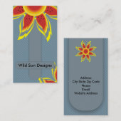 Wild Sun Design Visitekaartjes (Voorkant / Achterkant)
