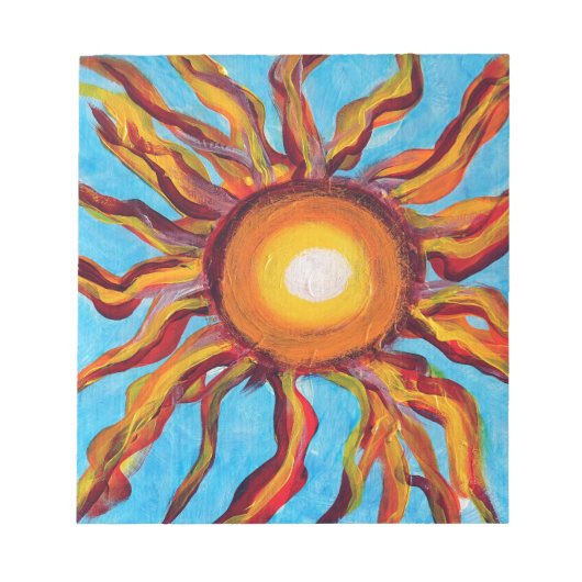 Wild Sun Notitieblok (Voorkant)