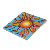 Wild Sun Tegeltje (Zijkant)