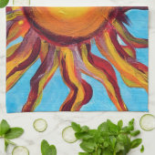 Wild Sun Theedoek (Gevouwen)