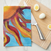 Wild Sun Theedoek (Quarter Fold)