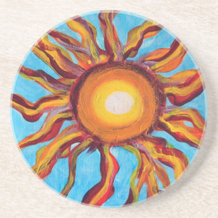 Wild Sun Zandsteen Onderzetter