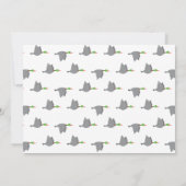 Wild Swamp Creatures Baby shower Kaart (Achterkant)
