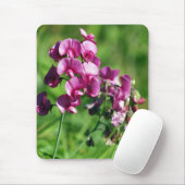 Wild Sweet-pea Flower Muismat (Met muis)