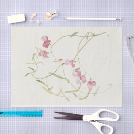 Wild Sweet Pea van Margaret Armstrong Tissuepapier (Craft)