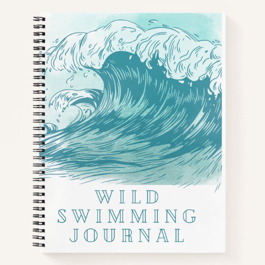 Wild Swimming Journal - Groot Notitieboek (Voorkant)