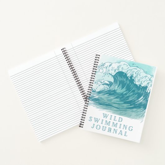 Wild Swimming Journal - Groot Notitieboek (Binnen)