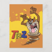 Wild TAZ™ Briefkaart (Voorkant)
