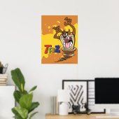 Wild TAZ™ Poster (Thuiskantoor)