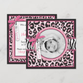 Wild Thing Announcement Square Kaart (Voorkant / Achterkant)