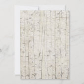 Wild Thing Big Beer Eerste 1e Verjaardagsuitnodigi Kaart (Achterkant)