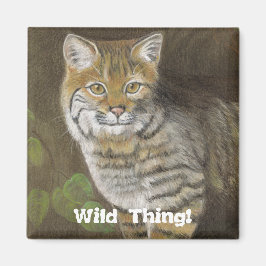 Wild Thing Bobcat Magneet