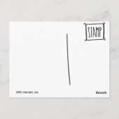 Wild Thing Briefkaart (Achterkant)