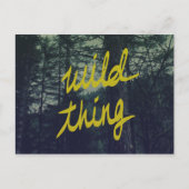 Wild Thing Briefkaart (Voorkant)