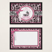 Wild Thing Gift Label Visitekaartjes (Voorkant /achterkant)