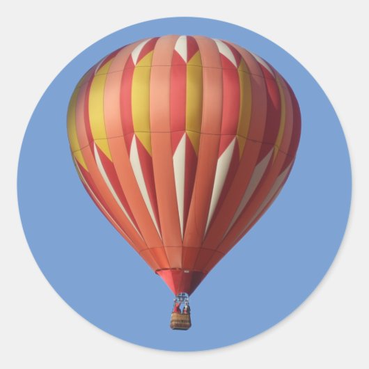 Wild Thing Hot Air Ballon Sticker (Voorkant)