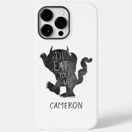 Wild Thing | Ik eet je op | Jouw namen toevoegen Case-Mate iPhone Case (Achterkant)