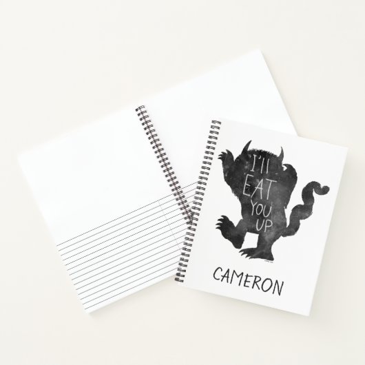 Wild Thing | Ik eet je op | Jouw namen toevoegen Notitieboek (Binnen)