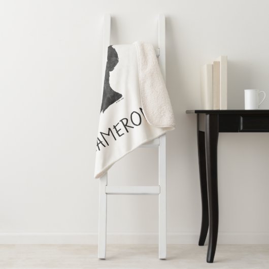 Wild Thing | Ik eet je op | Jouw namen toevoegen Sherpa Deken (In situ)