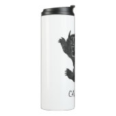 Wild Thing | Ik eet je op | Jouw namen toevoegen Thermosbeker (Gedraaid links)