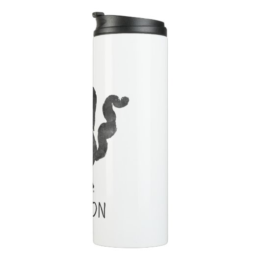 Wild Thing | Ik eet je op | Jouw namen toevoegen Thermosbeker (Geroteerd rechts)