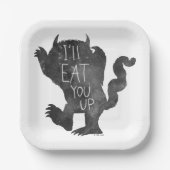 Wild Thing | Ik eet je op Papieren Bordje (Voorkant)