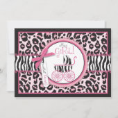 Wild Thing Invitation Card B Kaart (Voorkant)