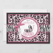 Wild Thing Invitation Card Kaart (Voorkant)